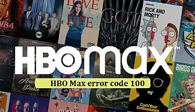 HBO Max Error Code 100